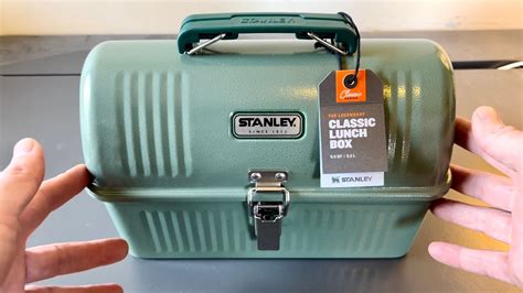 vintage stanley steel box|Classic Metal Lunch Box .